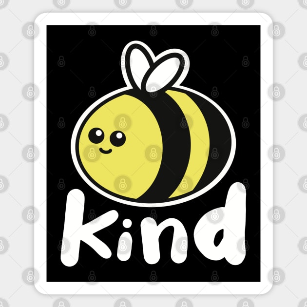 Bee Kind Kawaii Bee Pun Magnet by Punful